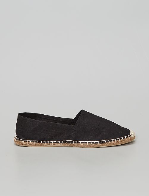 Espadrillas in tela - nero - Kiabi - 8.00€