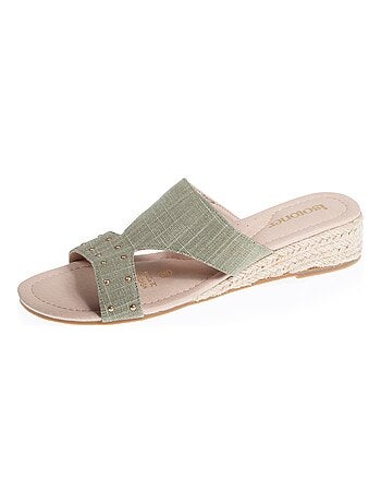 Espadrillas Tacco compensato da 3 cm Isotoner