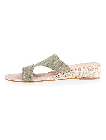 Espadrillas Tacco compensato da 3 cm Isotoner