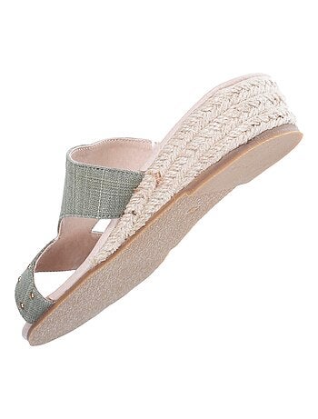 Espadrillas Tacco compensato da 3 cm Isotoner