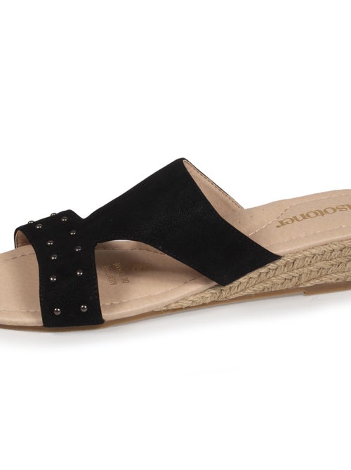 Espadrillas Tacco compensato da 3 cm Isotoner - Kiabi Espadrillas Tacco compensato da 3 cm Isotoner - Kiabi