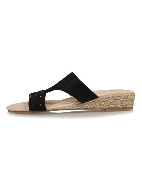 Espadrillas Tacco compensato da 3 cm Isotoner - Kiabi Espadrillas Tacco compensato da 3 cm Isotoner - Kiabi
