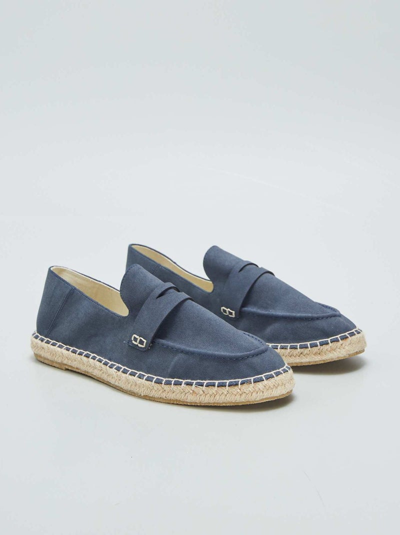 Espadrillas tipo mocassini BLU - Kiabi