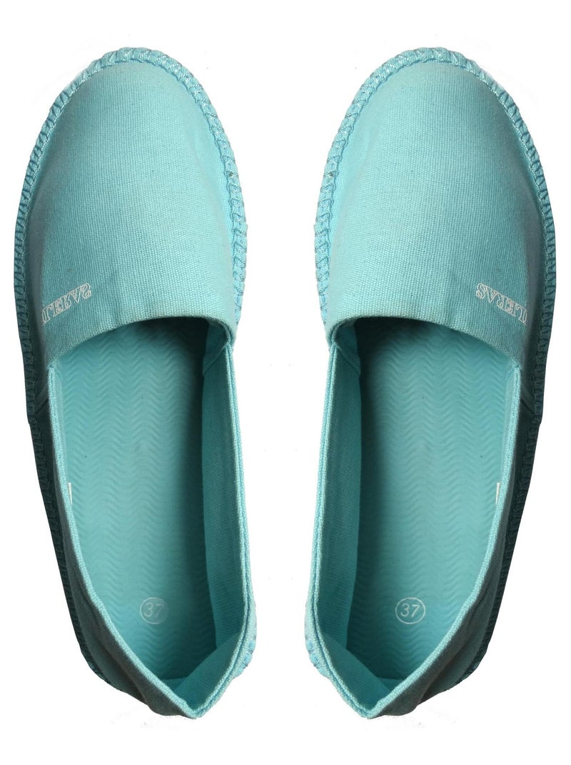 Espadrillas unisex Brasileras suola in gomma Blu cielo - Kiabi