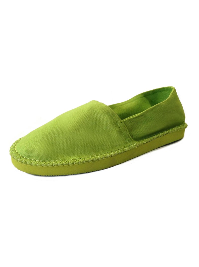 Espadrillas unisex Brasileras suola in gomma Verde chiaro - Kiabi