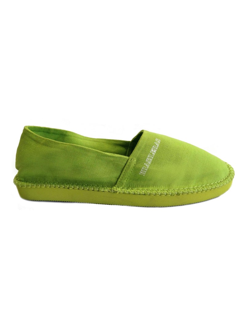 Espadrillas unisex Brasileras suola in gomma Verde chiaro - Kiabi