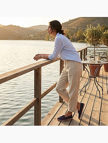 Espadrillas Uomo OZABI Tela Cotone Made in Spain Estive