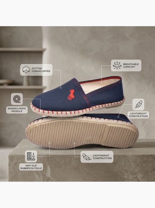 Espadrillas Uomo OZABI Tela Cotone Made in Spain Estive - Kiabi Espadrillas Uomo OZABI Tela Cotone Made in Spain Estive - Kiabi