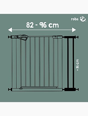 Estensione minimalista 14 cm per barriera di sicurezza easySafe+ – Roba