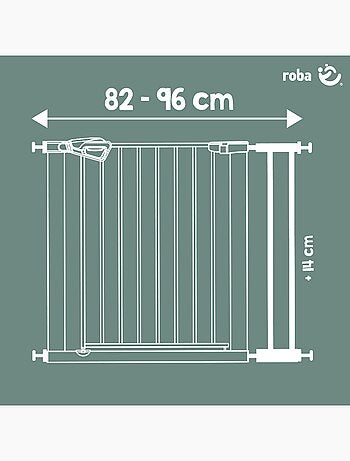 Estensione minimalista 14 cm per barriera di sicurezza easySafe+ – Roba