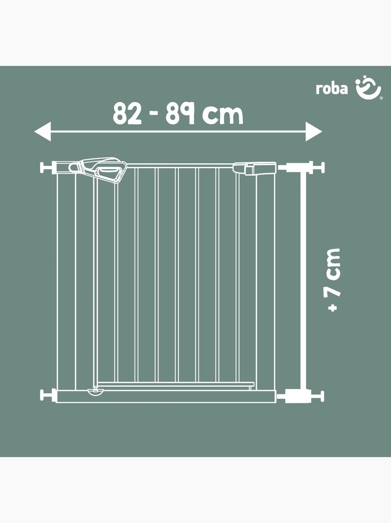 Estensione minimalista 7 cm per barriera di sicurezza easySafe+ – Roba Bianco - Kiabi