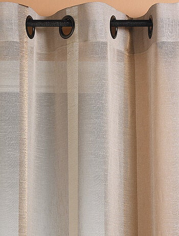 Etamine voile a righe verticali