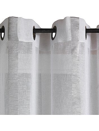 Etamine voile a righe verticali