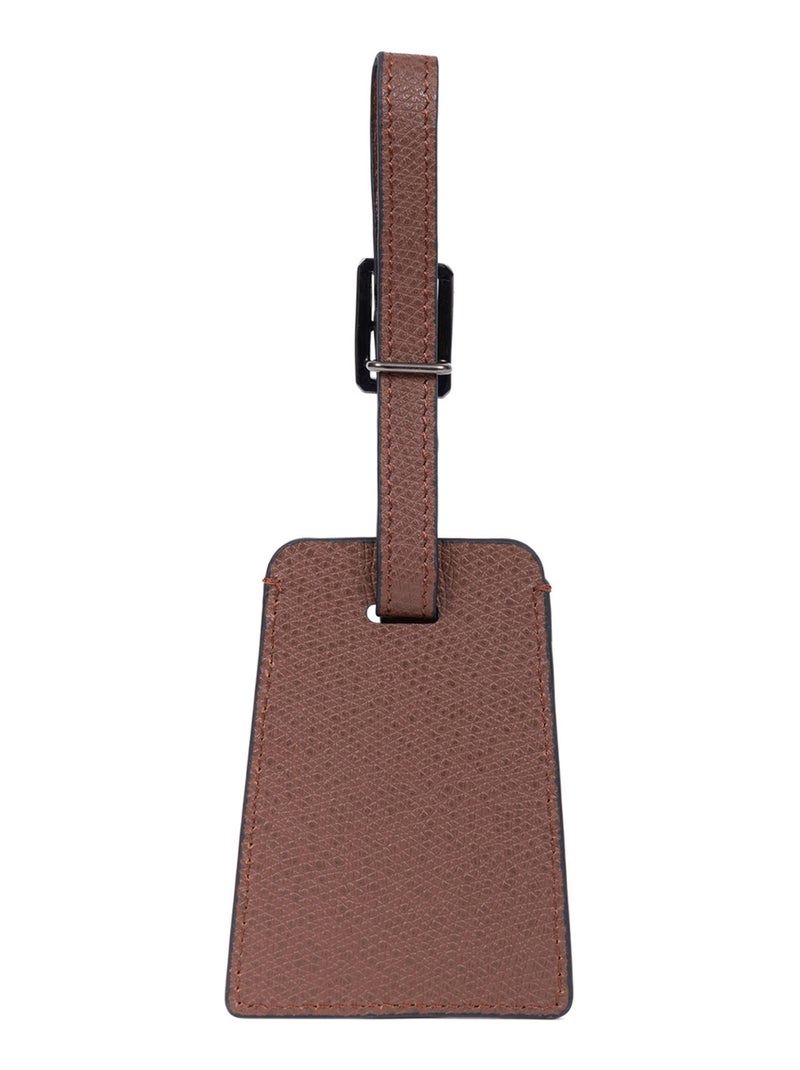 Etichetta per bagagli - Pelle DANDY Marrone - Kiabi