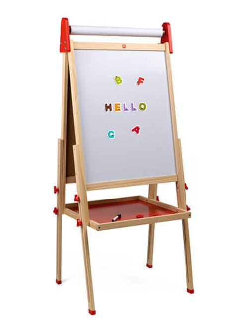 EUREKAKIDS - Lavagna in legno 3 in 1 per bambini - Dai 3 ai 12 anni - Kiabi