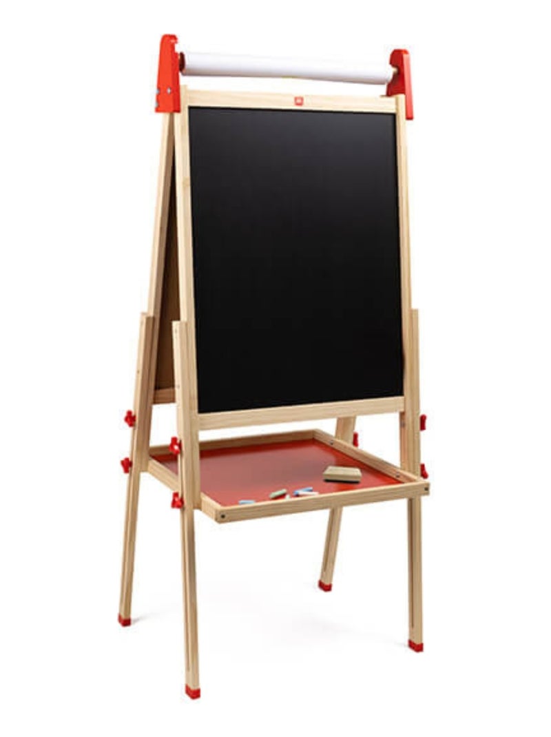 EUREKAKIDS - Lavagna in legno 3 in 1 per bambini - Dai 3 ai 12 anni N/D - Kiabi