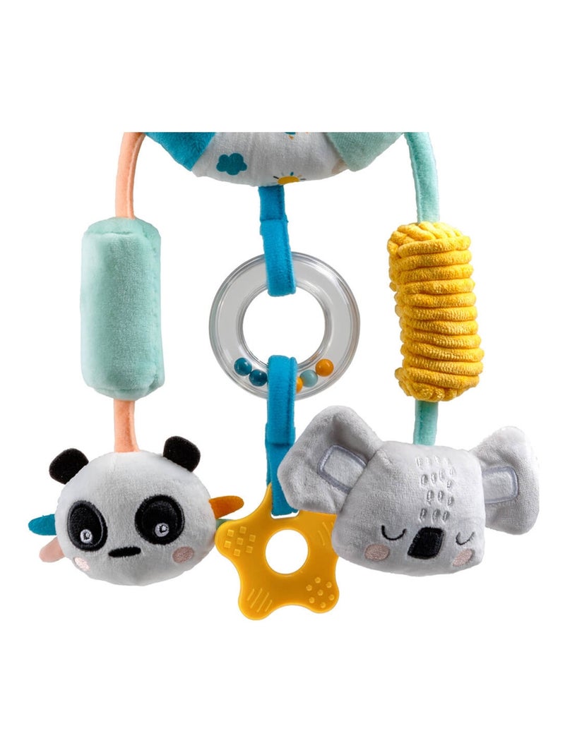 EUREKAKIDS - Sonaglio sospeso grande per bebè - Da 0 a 3 anni Multicolore - Kiabi