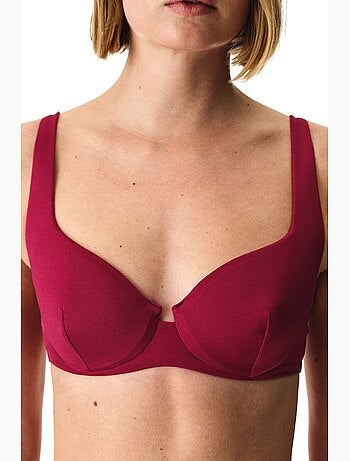 Evelyn bikini top con ferretto glitter penti