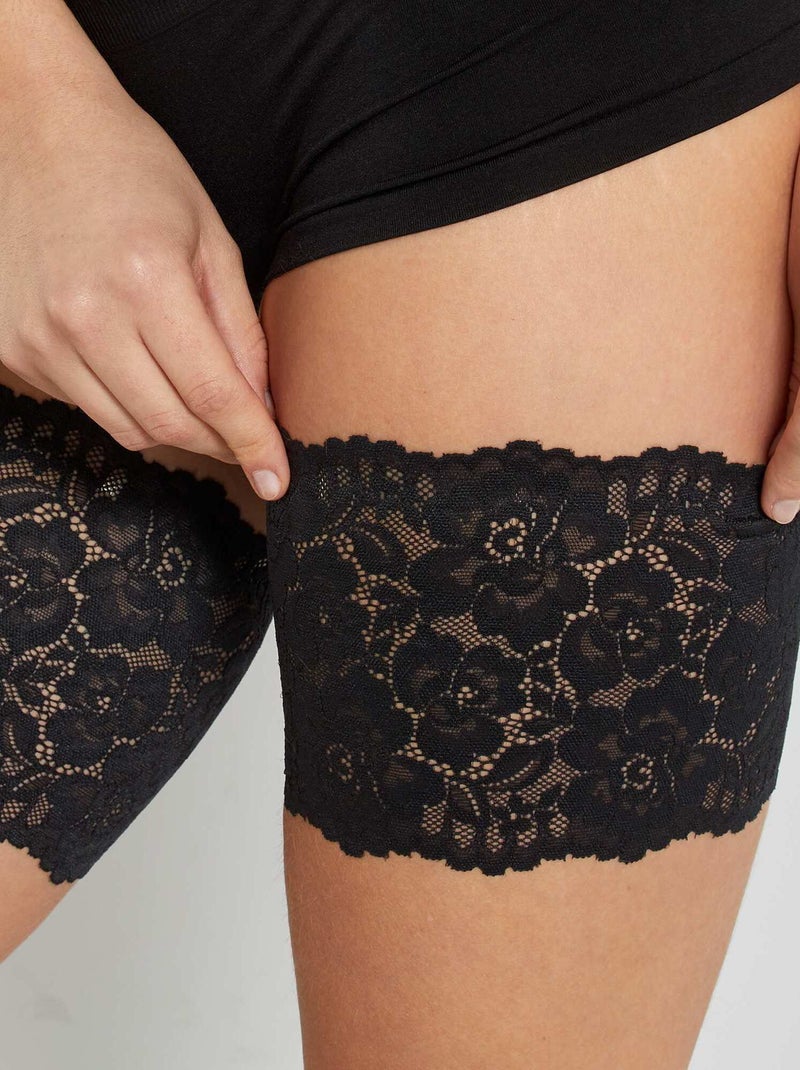 Fasce antisfregamento 'By Bra' sulle cosce nero - Kiabi