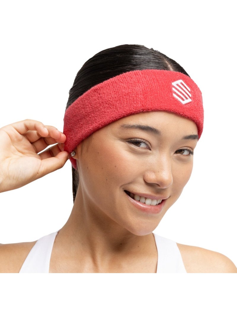 Fasce da padel - 3 pezzi padel uomo e donna triba erit Rosso - Kiabi