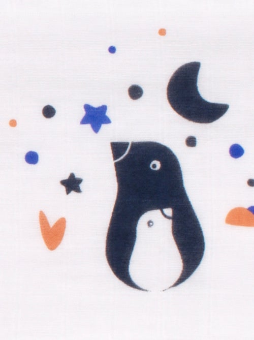 Fasce in cotone biologico 70x70cm, confezione da 3 - SAUTHON - Kiabi