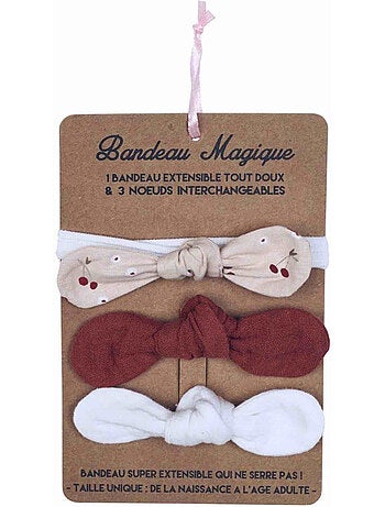 Fascia capelli bambina in mussola di cotone | BB&CO
