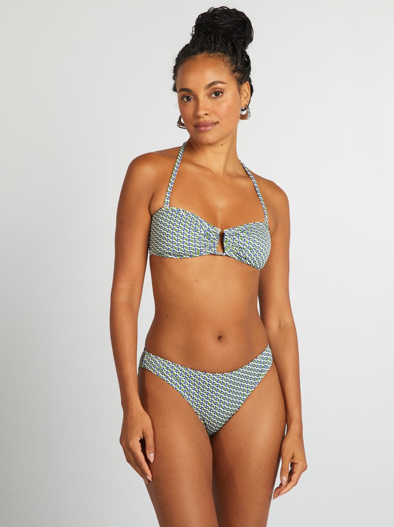 Fascia da spiaggia con stampa geometrica BIANCO - Kiabi