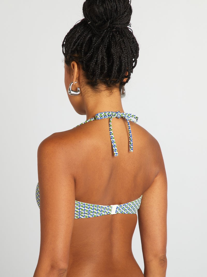 Fascia da spiaggia con stampa geometrica BIANCO - Kiabi