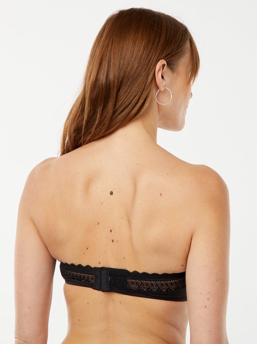 Fascia in microfibra con pizzo - Kiabi