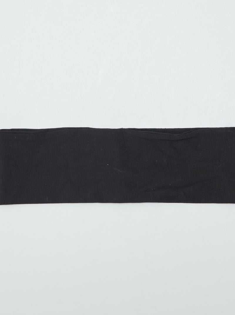 Fascia per capelli NERO - Kiabi