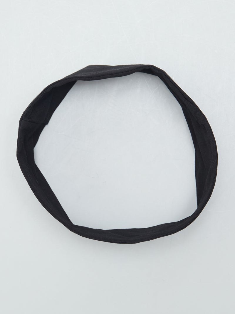 Fascia per capelli NERO - Kiabi