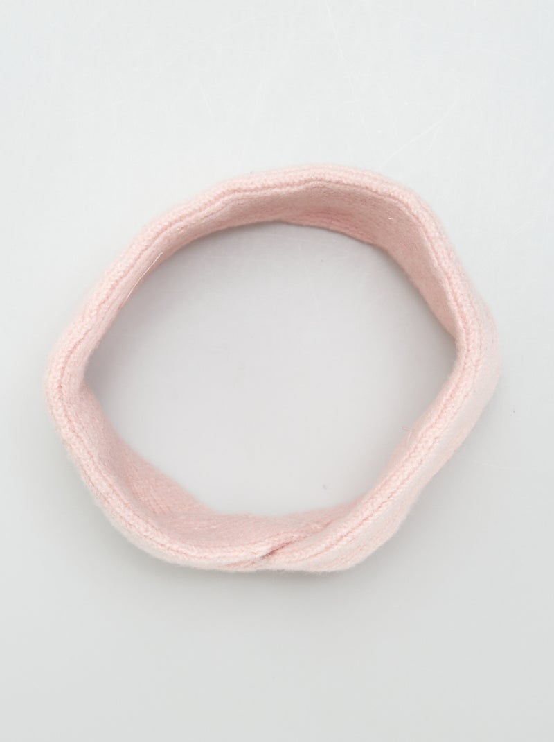 Fascia per capelli ROSA - Kiabi