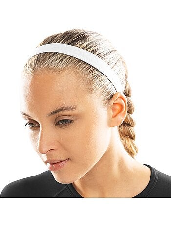 Fascia per la testa antiscivolo in confezione da 2 fitness uomo e donna tied b&w