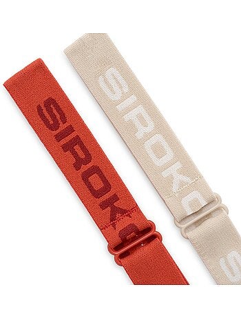 Fascia per la testa antiscivolo in confezione da 2 fitness uomo e donna tied g&r