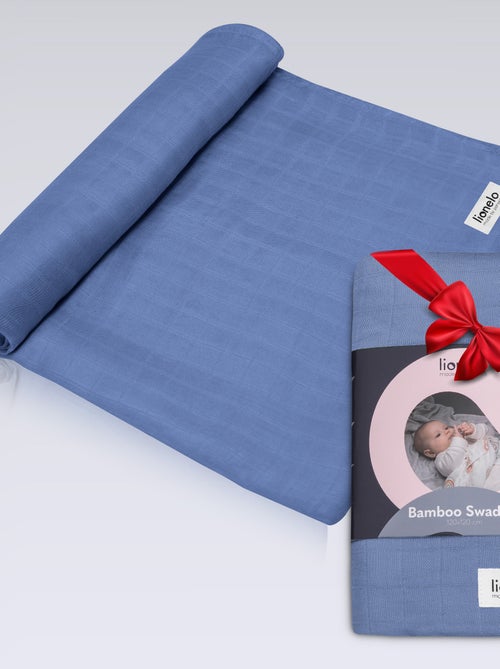 Fascia per neonati in bambù 120x120 cm - LIONELO - 100% cotone - Anallergico - Kiabi