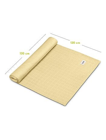 Fascia per neonati in bambù 120x120 cm - LIONELO - 100% cotone - Anallergico