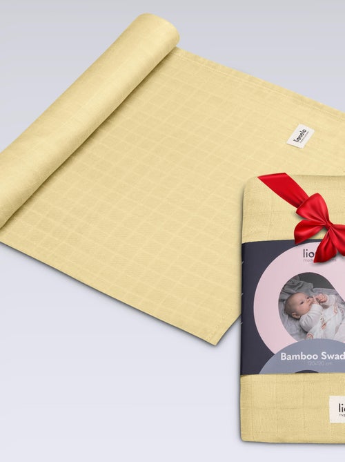 Fascia per neonati in bambù 120x120 cm - LIONELO - 100% cotone - Anallergico - Kiabi