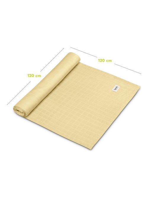 Fascia per neonati in bambù 120x120 cm - LIONELO - 100% cotone - Anallergico - Kiabi