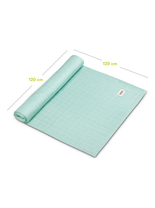 Fascia per neonati in bambù 120x120 cm - LIONELO - 100% cotone - Anallergico - Kiabi