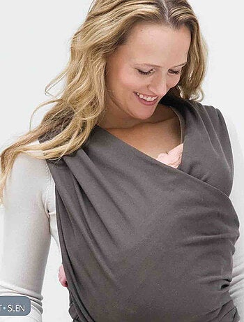 Fascia porta bebé in cotone biologico tricot slen | babylonia | babylonia