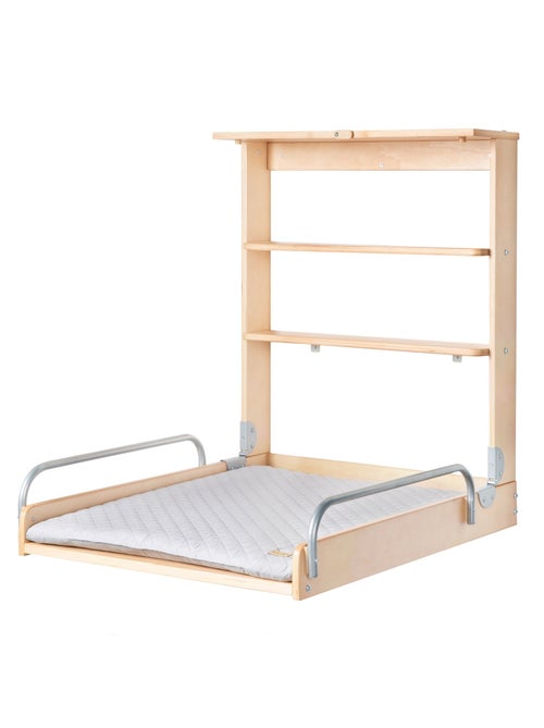 Fasciatoio a muro richiudibile + materassino impermeabile "Roba Style" - Kiabi