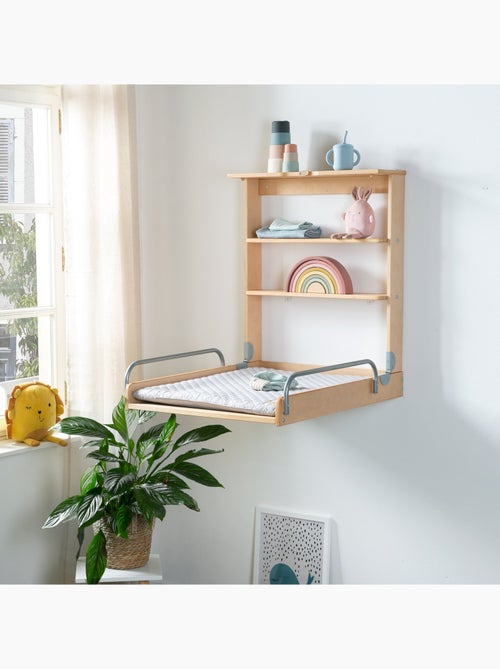 Fasciatoio a muro richiudibile + materassino impermeabile "Roba Style" - Kiabi