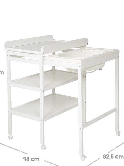 Fasciatoio con vaschetta e materassino impermeabile – ROBA - Kiabi