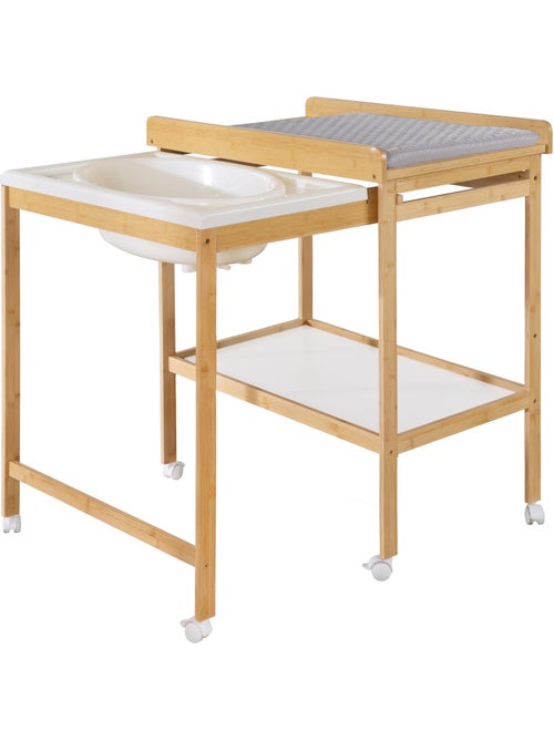 Fasciatoio estensibile con vaschetta + Materassino fasciatoio “roba Style” – Bicolore - Kiabi