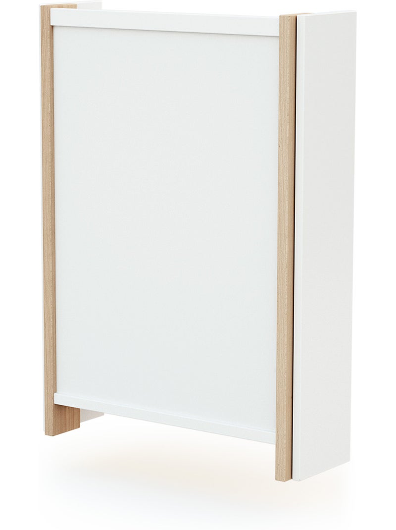 Fasciatoio pieghevole a parete/muro con materasso EAZY legno Beige/Bianco - Kiabi