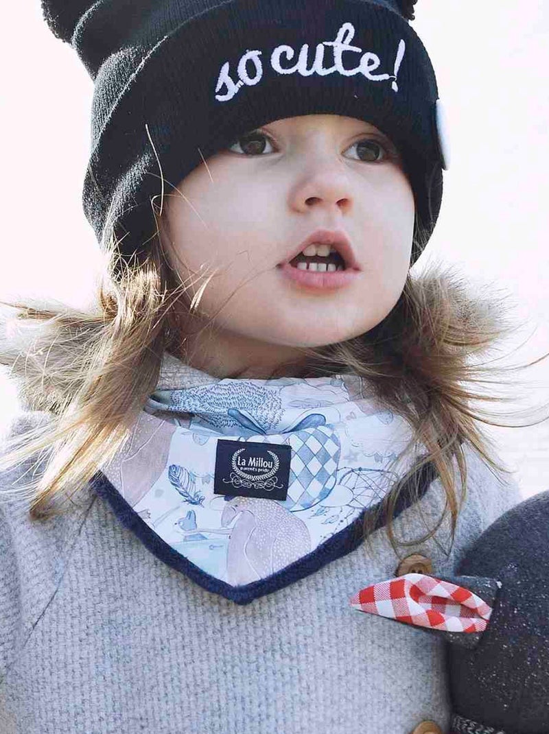 Fazzoletto da collo reversibile, stella | sevira kids | sevira kids Beige/Bianco - Kiabi