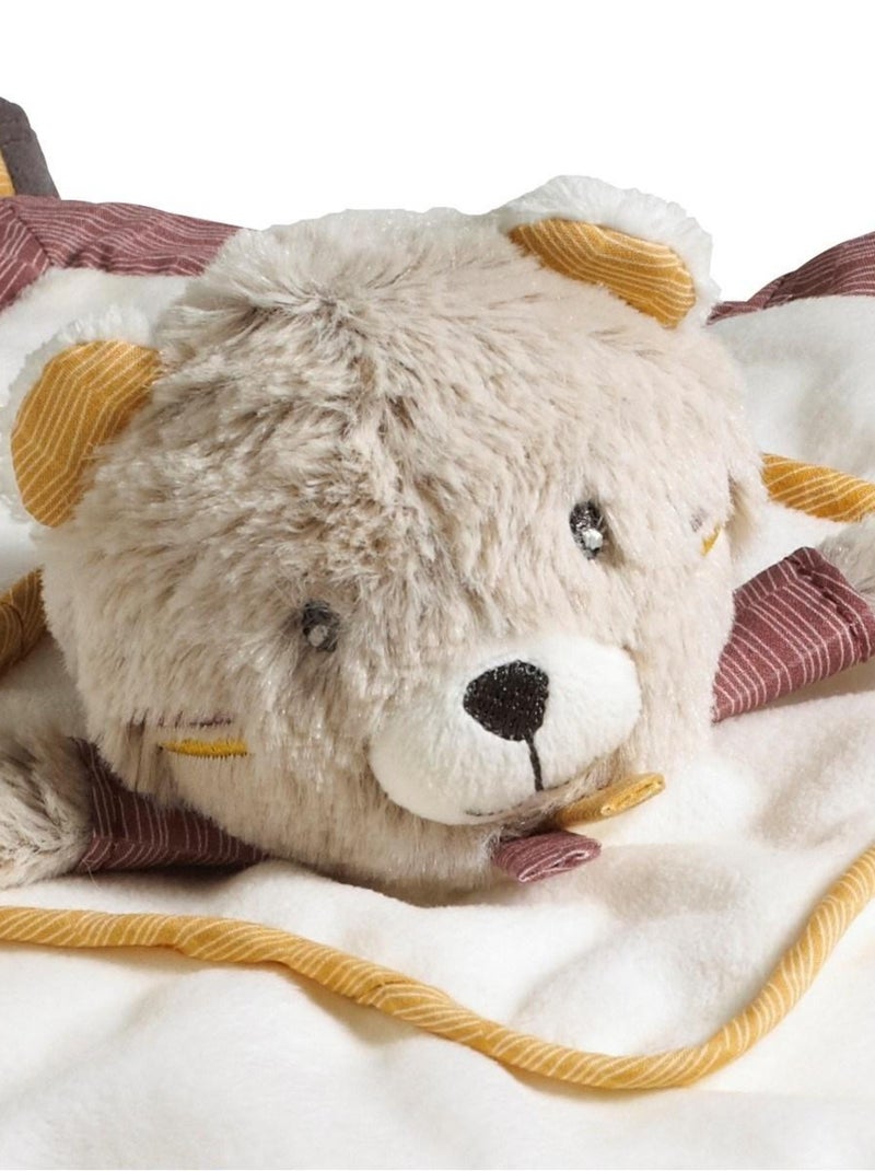 Fazzoletto orsetto in velluto - SAUTHON Beige - Kiabi