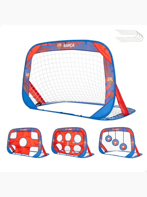 Fc barcelona 4 in 1 porta pop-up con bersaglio per freccette 120x80x80 cm - Kiabi Fc barcelona 4 in 1 porta pop-up con bersaglio per freccette 120x80x80 cm - Kiabi