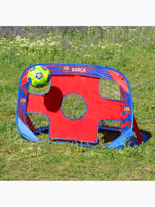 Fc barcelona 4 in 1 porta pop-up con bersaglio per freccette 120x80x80 cm - Kiabi Fc barcelona 4 in 1 porta pop-up con bersaglio per freccette 120x80x80 cm - Kiabi