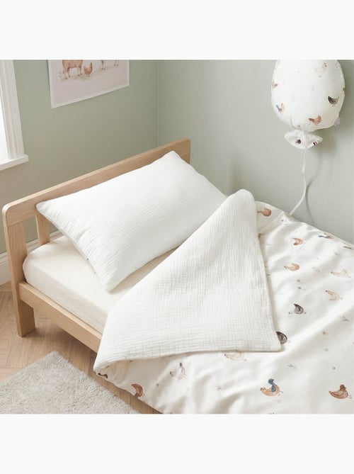 Federa cuscino bebè cotone reversibile | SEVIRA KIDS - Kiabi